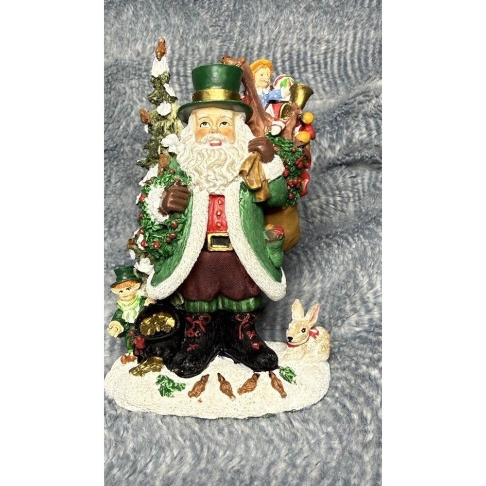 2002 International Santa Claus Collection SC61 Irish Santa Claus Ireland Boxed